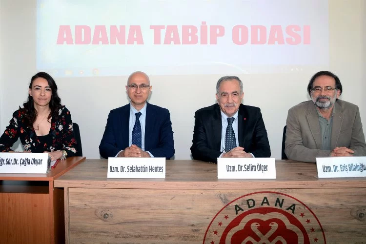 "14 Mart Tıp Haftası" için Adana Tabip Odası panel düzenledi