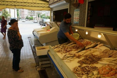 Bu balık pazarında her şey var