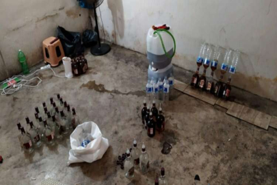 Kaçak içki operasyonu