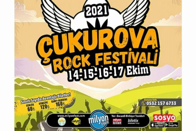 Çukurova Rock Festivali’nin tarihleri belli oldu