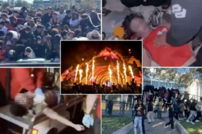 Travis Scott konserinde facia!Ölü ve yaralılar var