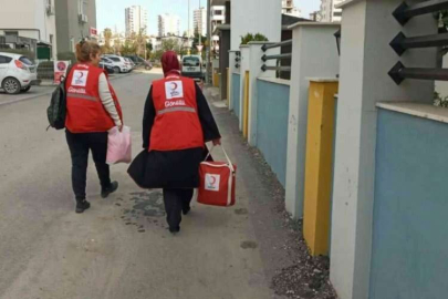 Kızılay "Sevgi Bohçaları" ile sahada