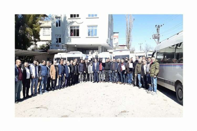 Topel dolmuşlarında  güzergah anlaşmazlığı