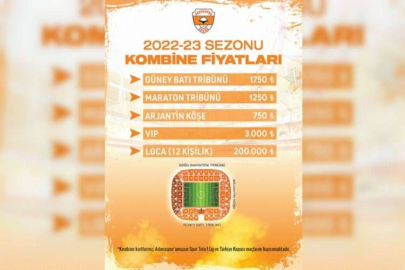 Adanaspor kombine bilet satışları başladı