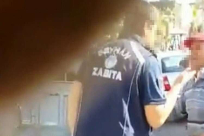 Zabıtadan seyyar satıcıya tokat