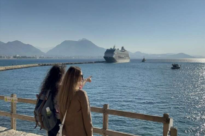 Malta bayraklı kruvaziyer "Azamara Pursuit" Alanya'da