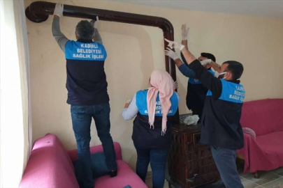 Kadirli'de yaşlı, hasta ve kimsesizlerin evleri "kışa hazırlanıyor"