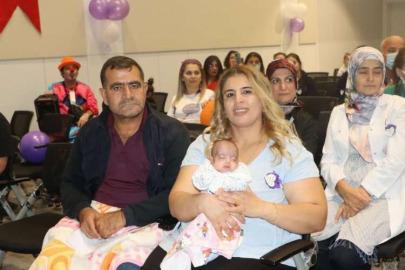 Mersin'de prematüre bebekler ve çocuklar doğdukları hastanede buluştu
