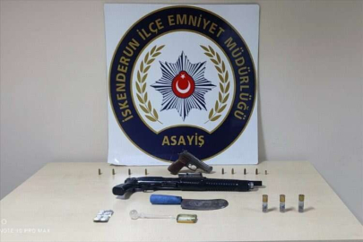 İskenderun'da kasten yaralama suçundan aranan 6 şüpheyi yakalandı