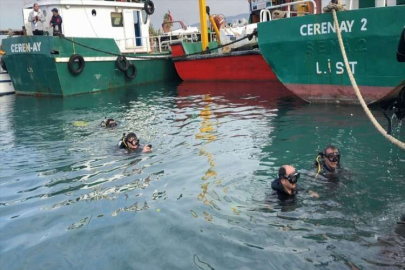 Hatay'da su altında ve kıyıda temizlik yapıldı