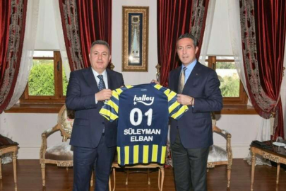 Ali Koç’tan Vali Elban’a Fenerbahçe forması