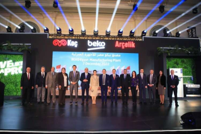 Arçelik, Mısır'da beyaz eşya fabrikasının temellerini attı