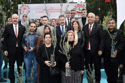 Osmaniye'de çiftçilere sertifikalı zeytin fidanı dağıtıldı