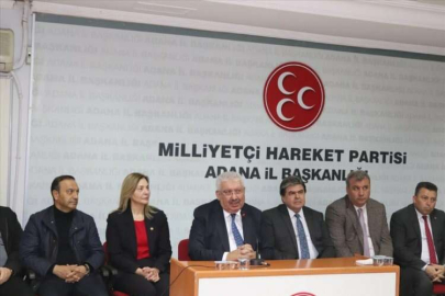 MHP Genel Başkan Yardımcısı Yalçın, Adana'da konuştu: