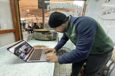 Hatay'da künefeciler AA'nın "Yılın Fotoğrafları" oylamasına katıldı