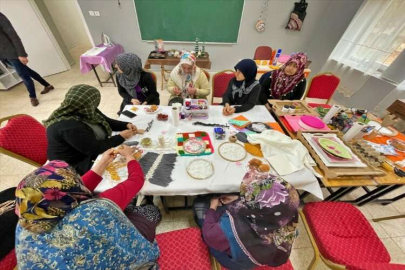 "Köy Yaşam Merkezleri"nden hem çocuklar hem de anneleri faydalanıyor