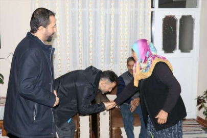 Ampute Futbol Milli Takımı Teknik Direktörü Çakmak'tan şehit ailesine ziyaret