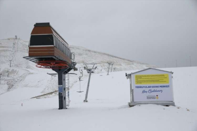Yedikuyular Kayak Merkezi'nde bu sezon 500 bin ziyaretçi hedefleniyor