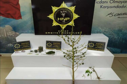 Hatay'da uyuşturucu operasyonunda 2 şüpheli yakalandı