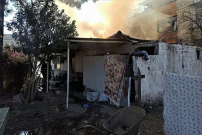 Osmaniye'de evde çıkan yangın söndürüldü