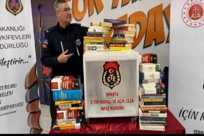 Antalya ve çevre illerde cezaevleri için "Kitap İyileştirir" kampanyası başlatıldı