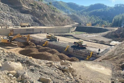 Manavgat'taki Çardak Barajı bu yıl tamamlanacak