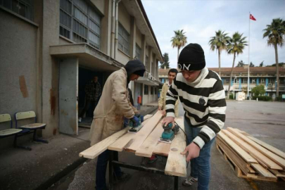 Hatay'da "fabrika gibi çalışan okul" 11 milyon lirayı aşkın ciro yaptı