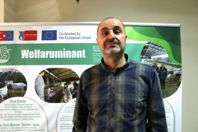 Burdur'da hayvancılıkta üretim kalitesi için hazırlanan "Hayvan Refahı" projesi sürüyor