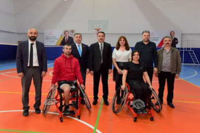 İskenderun Belediyesinden Osmaniye'deki engelli sporculara sandalye desteği