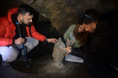 Kahramanmaraşlı dağcılar, doğa yürüyüşü sırasında mağara keşfetti