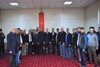 Vali Elban, Yüreğir’de muhtar ve vatandaşlarla bir araya geldi