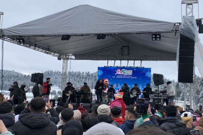 Adana'da 5. Kardan Adam Şenliği düzenlendi