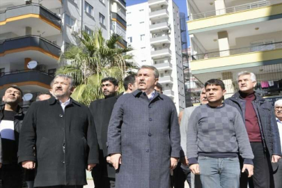 BBP Genel Başkanı Destici, asrın felaketinden etkilenen Adana'da incelemelerde bulundu: