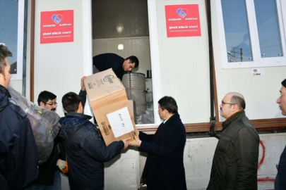 Eskişehir Adliyesi ve ceza infaz kurumlarının deprem bölgesine yardımları sürüyor