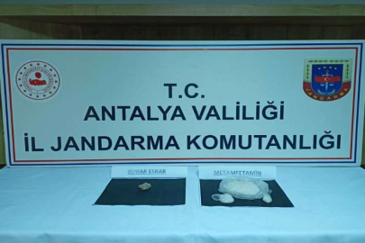 Antalya'da düzenlenen uyuşturucu operasyonunda bir şüpheli yakalandı