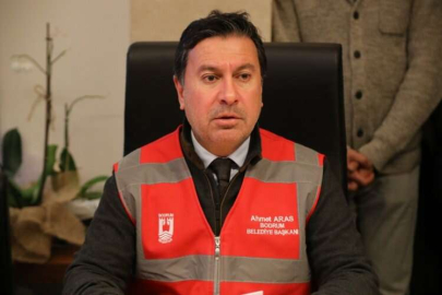 Bodrum Belediye Başkanı Aras'tan Hatay'a gönderilen konteynerlerle ilgili açıklama: