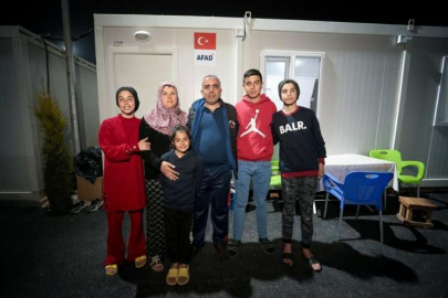 Antakya'da 290 konteyner evden oluşan barınma alanı afetzedelerin kullanımına açıldı