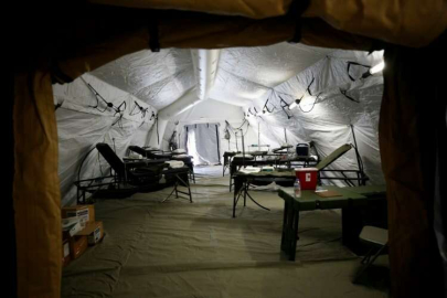 ABD'nin Hatay'da kurduğu sahra hastanesi Sağlık Bakanlığına devredildi