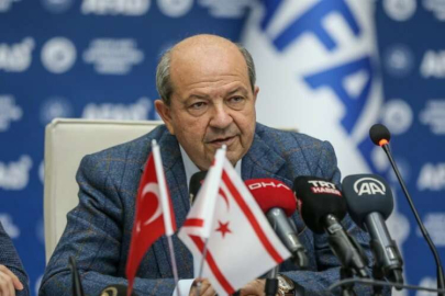 KKTC Cumhurbaşkanı Ersin Tatar, Hatay'da Afet Koordinasyon Merkezi'ni ziyaretinde konuştu: