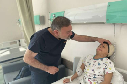 Parlayan benzinden vücudu yanan Suriyeli küçük kız Antalya'da "şifa" buldu