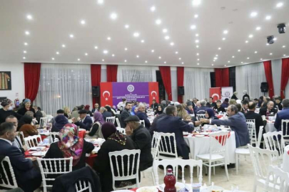 Burdur'da şehit yakınları ve gaziler onuruna iftar programı düzenlendi