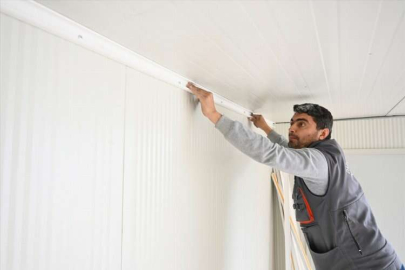 Körfez, Darıca ve Dilovası belediyeleri Pazarcık'ta konteyner çarşı kuruyor