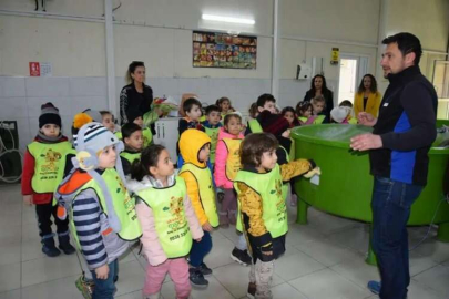 Minik öğrencilere "Eğirdir Gölü'nü ve Balıklarını Tanıyorum" eğitimi verildi