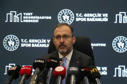 Bakan Kasapoğlu: “Yurtlarımız, yüz yüze eğitime devam eden öğrencilerimizin hizmetinde olacak”