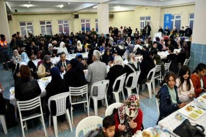 İftar sofrası Gündüzler’de kuruldu