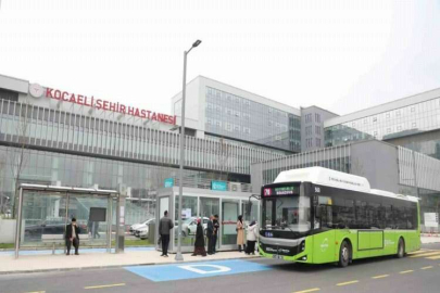 Kocaeli Şehir Hastanesi’nin ulaşım ağları vatandaşları memnun etti