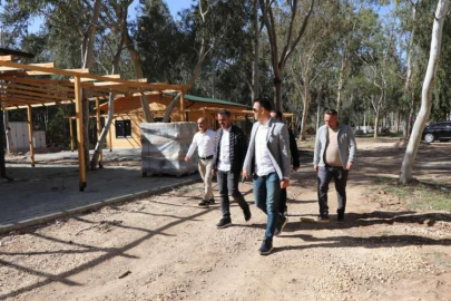 Silifke'de Atapark'ın yaz mevsimi öncesi açılması hedefleniyor