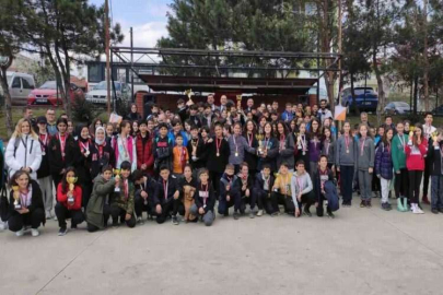Okul Sporları Oryantiring Tekirdağ İl Birinciliği Ergene’de yapıldı