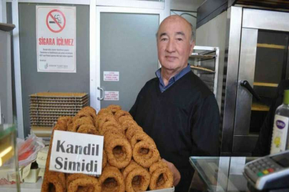 Kadir gecesine özel kandil simitleri tezgâhlarda