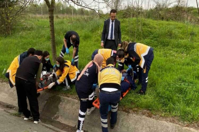 Oğlunu yerde yaralı gören babanın feryadı yürekleri dağladı